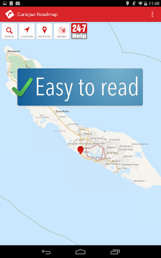 【免費旅遊App】Curacao Roadmap / Offline Map-APP點子