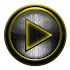 Poweramp skin STEEL I. Yellow3.03