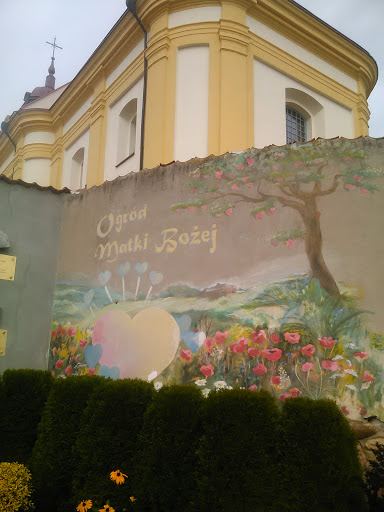 Mural Ogród Matki Boskiej