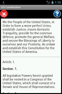 US Constitution Reader Screenshots 0