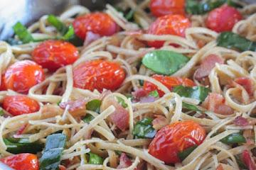 Parmesan BLT Whole Wheat Pasta