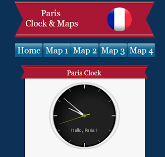 Paris Clock&maps for tourists Screenshots 3