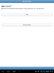 Easy QR Scanner by GoCodes Screenshots 0