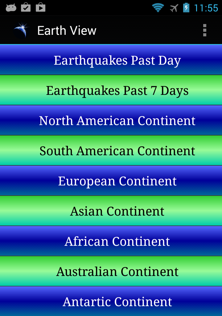 EarthViewPro Screen 1