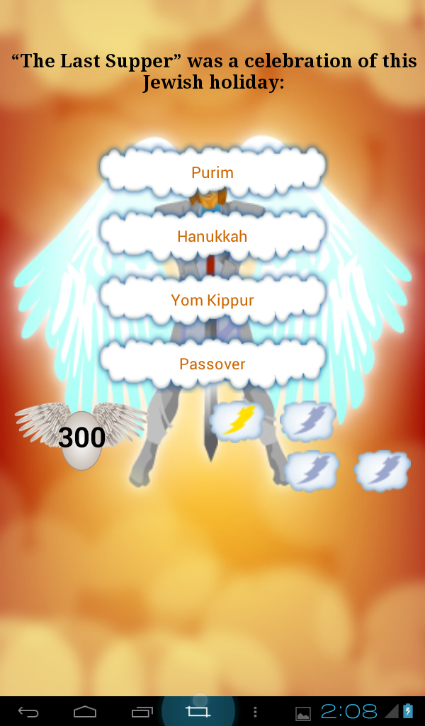 Bible Battle Trivia Screen 3