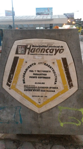 Placa  Casa De La Cultura Huancayo