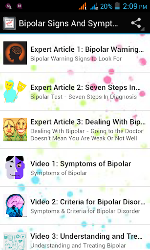 【免費健康App】Bipolar Signs And Symptoms-APP點子