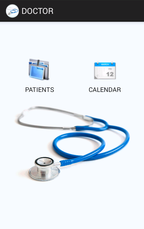 Doctor M Patient record Screen 1