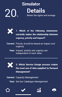 ITIL v3 test simulator Screenshots 4