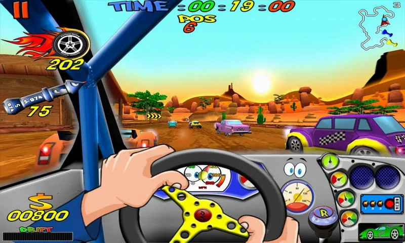 Cartoon Racing - screenshot