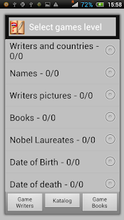 Writers and books -Test Screenshots 0