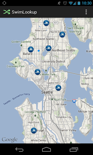 Seattle Swim Lookup