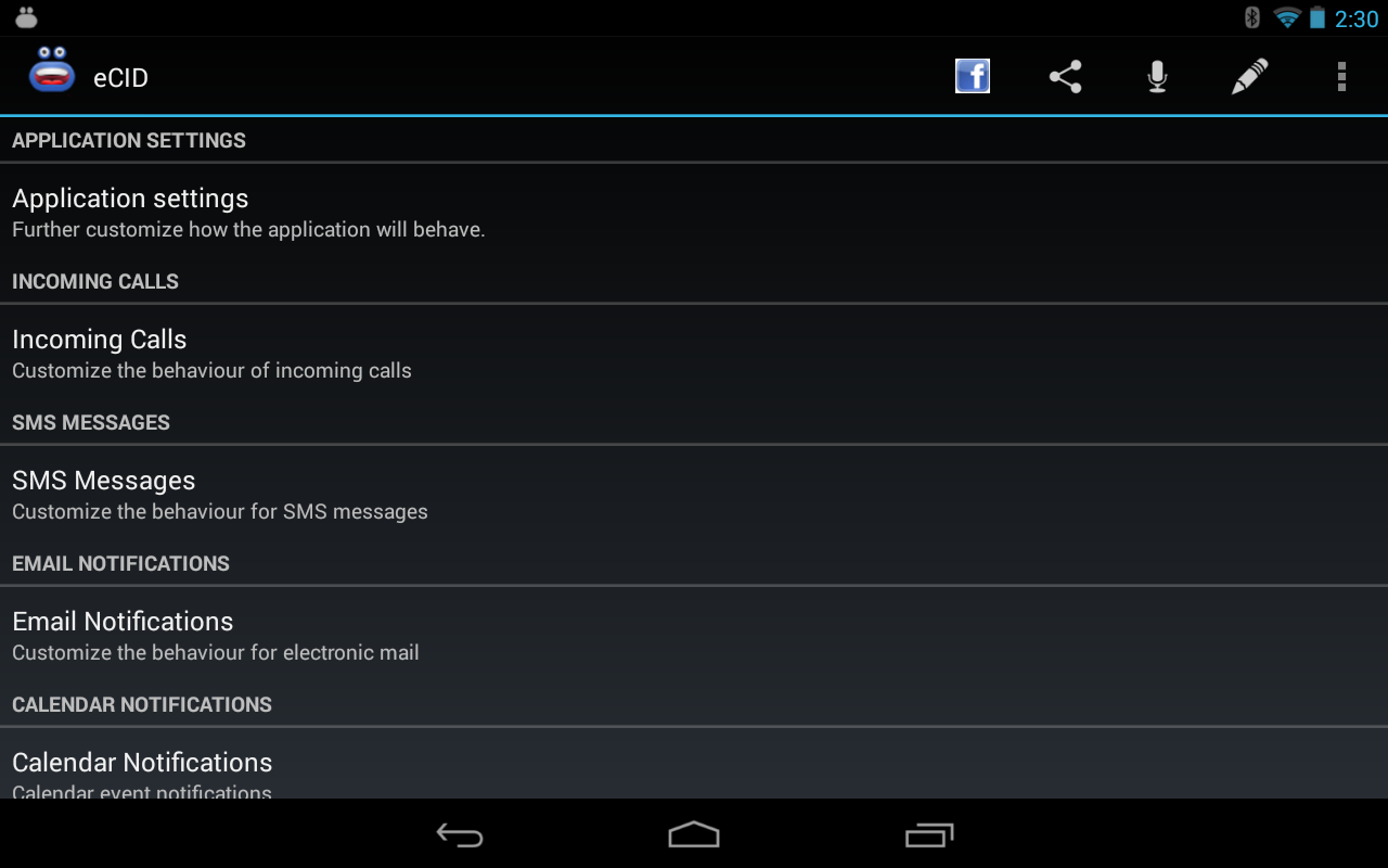 Enhanced SMS & Caller ID+ - screenshot
