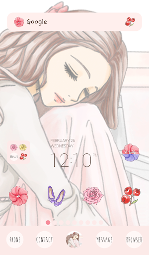 to girl pure dodol theme