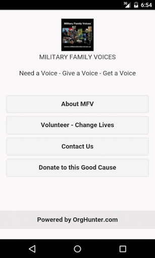 Military Family Voices Mobile