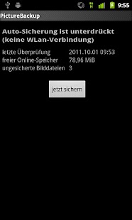 WEB.DE & GMX PictureBackup Screenshots 2