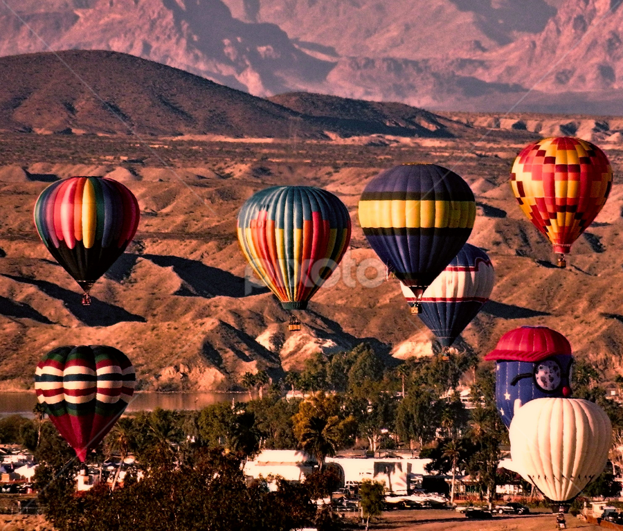 Balloons Over Havasu by Becky McGuire - News & Events Entertainment