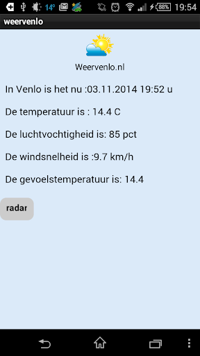 Het weer Venlo
