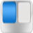 Flip Clock NiceBlue Widget 4×2 logo