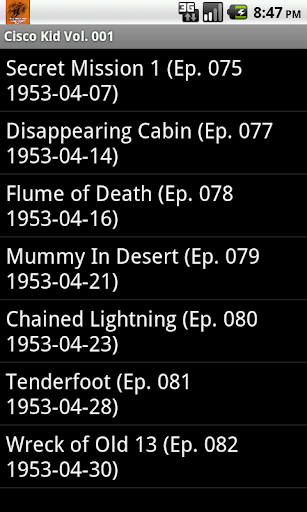 【免費音樂App】The Cisco Kid Radio Show V.001-APP點子