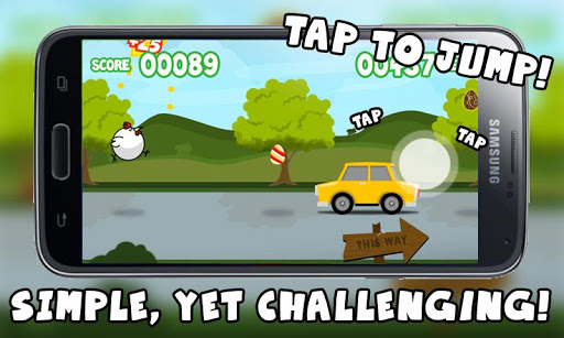 【免費動作App】Jump Chicken Run - Henny Go!-APP點子