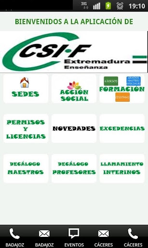 【免費教育App】CSIF ENSEÑANZA EXTREMADURA-APP點子