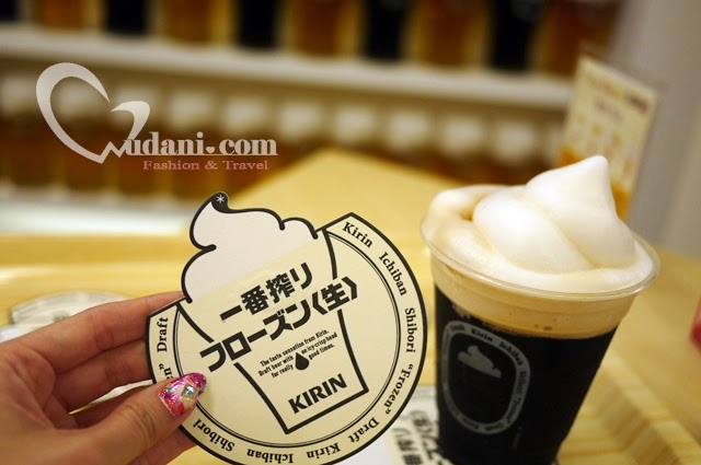KIRIN ICHIBAN GARDEN Two tone生啤酒酒限量5000杯& 7月新菜色@台中
