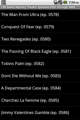 【免費音樂App】CBS Radio Mystery Theater V.12-APP點子