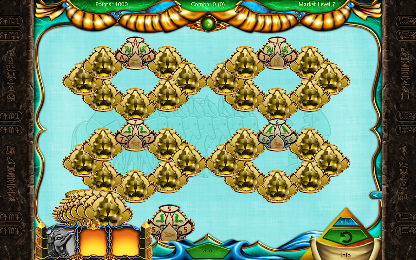 Solitaire Egypt (English) Screen 3