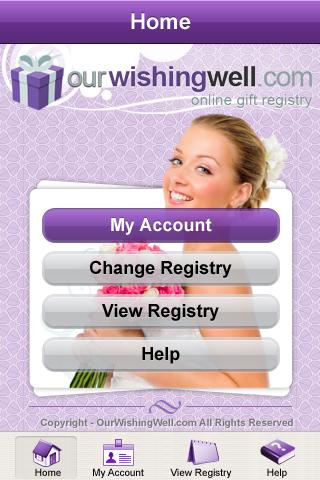 OurWishingWell Gift Registry
