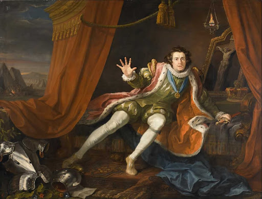 David Garrick as Richard III - William Hogarth — Google Arts & Culture