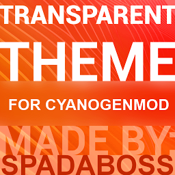 CM10/CM11 Transparent Orange v2.4