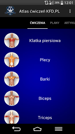 Atlas ćwiczeń KFD.PL