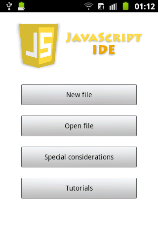 JavaScript IDE for Js HTML5