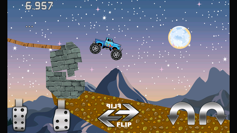 Aksi Sopir Truk Monster android games}