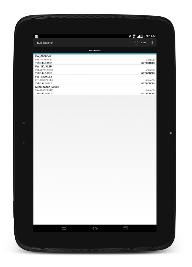 Ble scanner