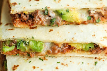 Cheesy Avocado Quesadillas