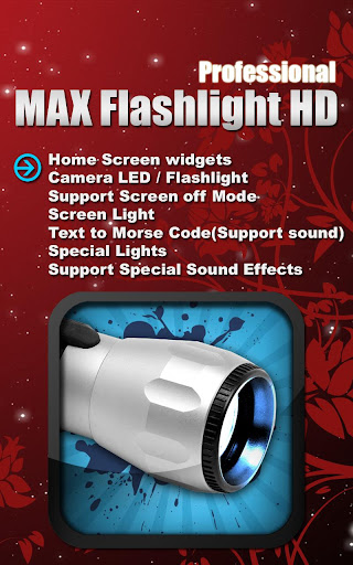 MAX Flashlight HD Pro