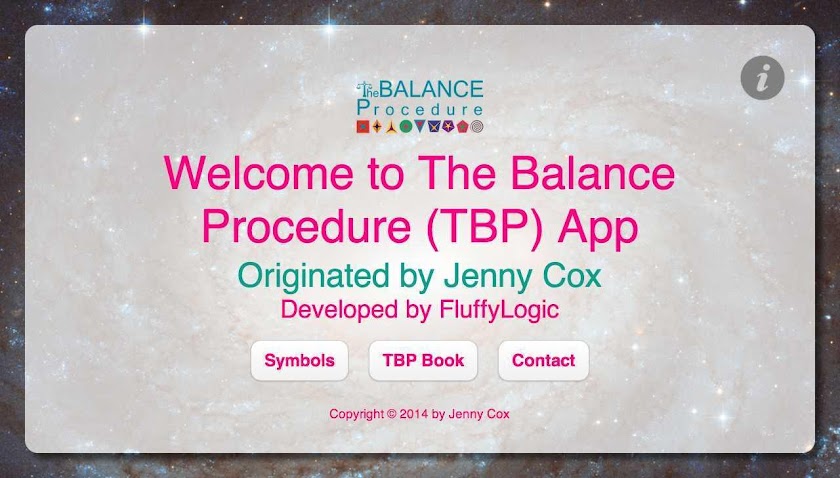 The Balance Procedure (TPB) Screen 1