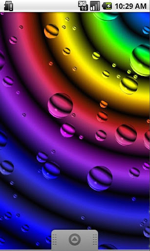 【免費個人化App】Rainbow Drop Live Wallpaper-APP點子