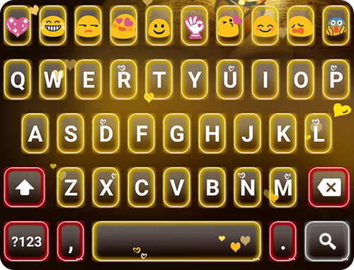 【免費社交App】Love Shadow Emoji Keyboard-APP點子