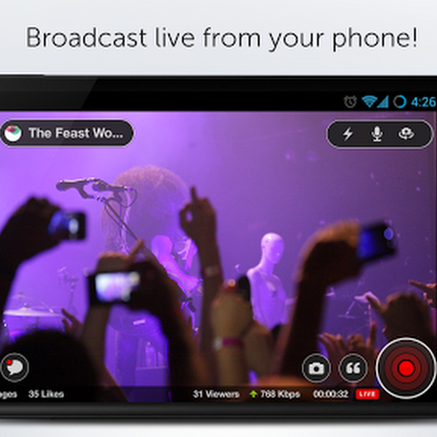 ඔබේ දුරකතනයනේ සාදයක් මුළු ලෝකයටම LIVE දෙමුද? 100% Free
