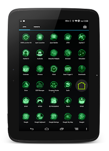 Chromed Emerald Launcher Theme