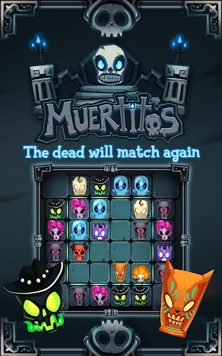 【免費解謎App】Muertitos a Matching Puzzle-APP點子