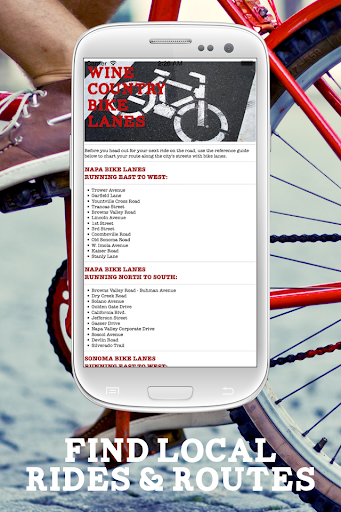 【免費健康App】Wine Country Bikes-APP點子