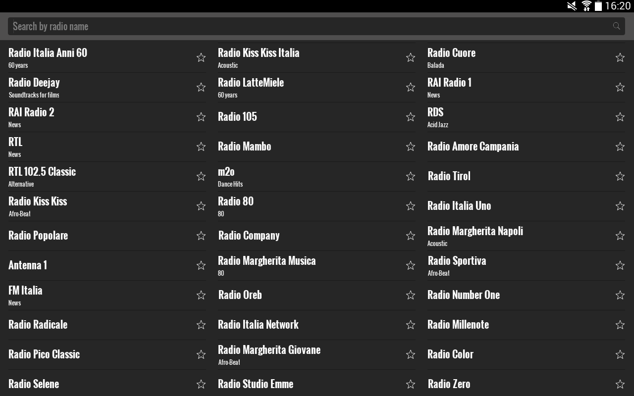 Radio Italy Android Apps on Google Play