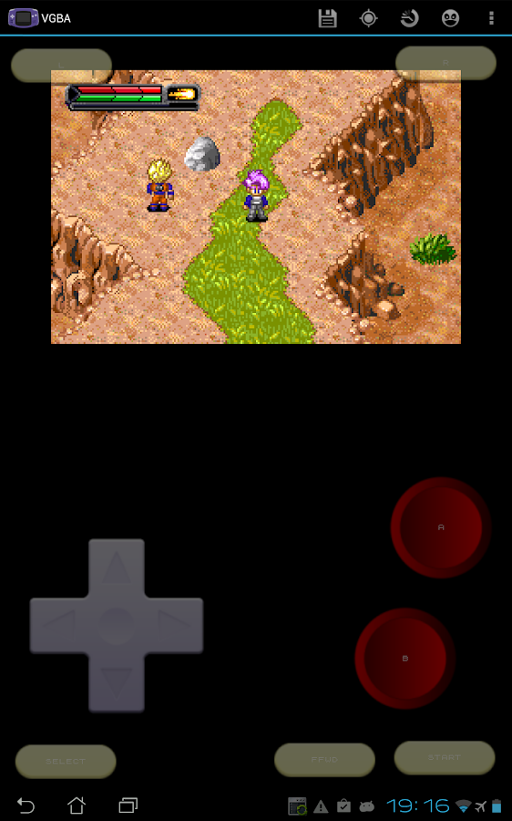 VGBA - GameBoy (GBA) Emulator - screenshot