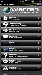 Warren FCU - Mobile Screenshots 0