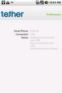 Tether for Android - Premium Screenshots 0
