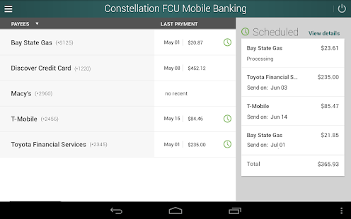 CFCU Mobile banking Screenshots 3
